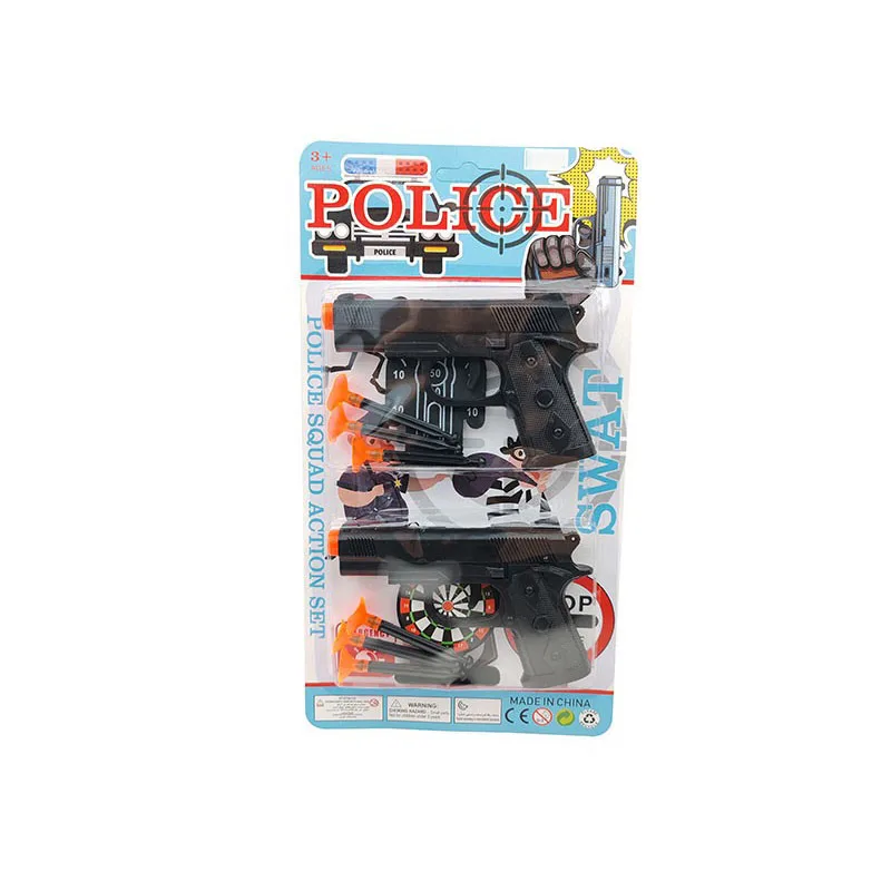 Military Gun Toy Police Gun Set Kids Toy Guns Soft Bullets