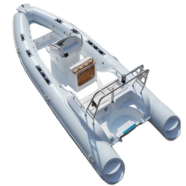 rib-580 ce 11 passengers fiberglass bow stainless steel transom rib boat inflatable jet boat for sale