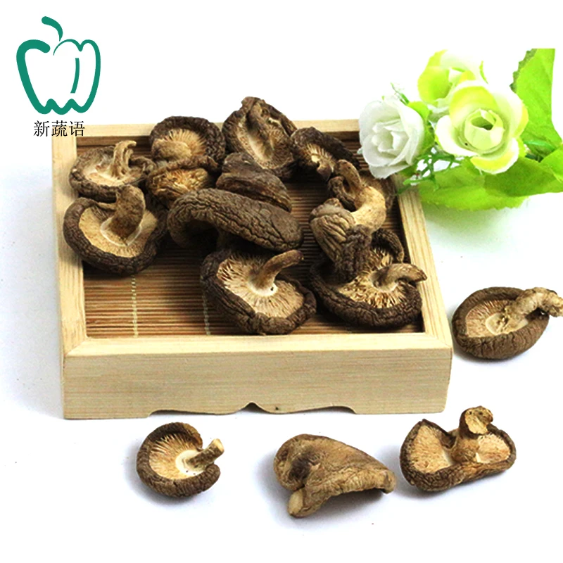  China dehydrated vegetables factory wholesale good price magic flower shiitake 6cm dried flakes