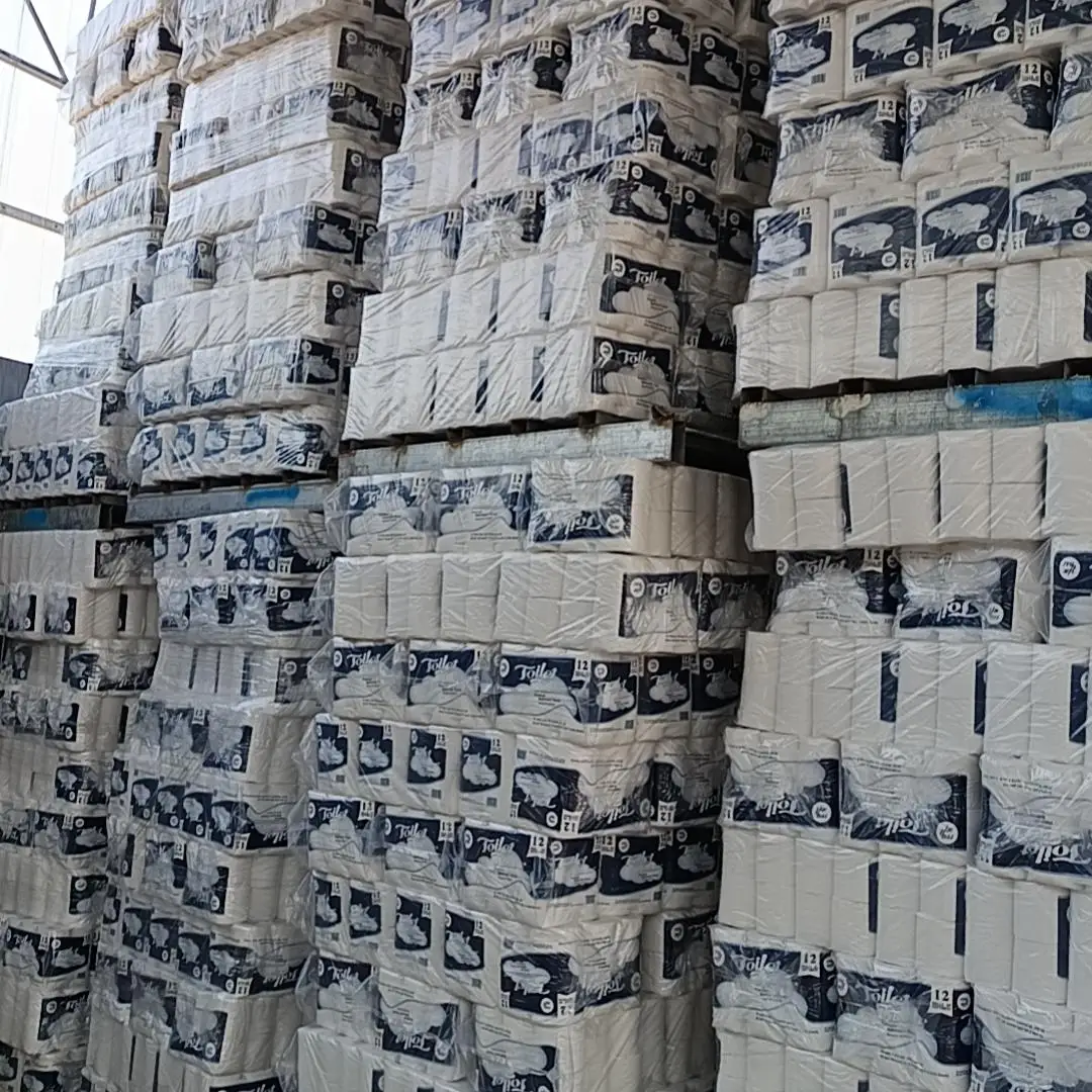 Customized Cheap Embossed Factory Wholesale Water Soluble Soft And Hygienic 3 Ply Toilet Paper Roll