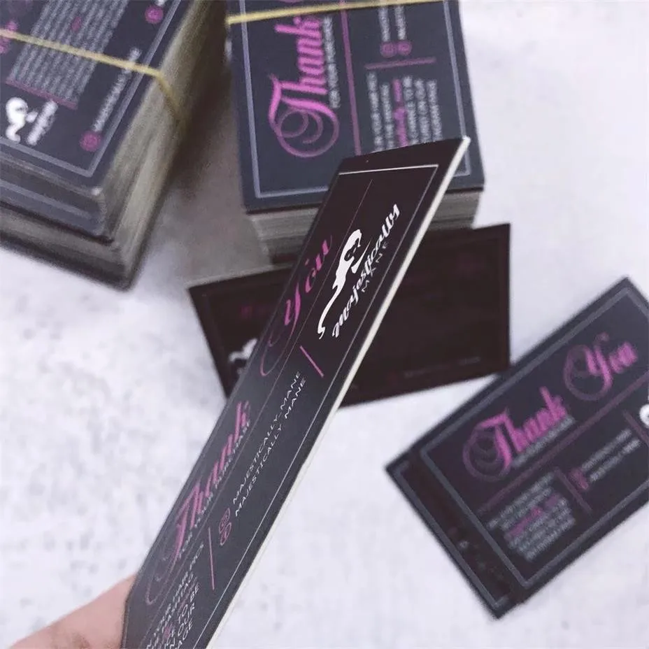 Shanli Custom cards Camping Hotel Fishing Publicity Card Film Lamination thanks you card