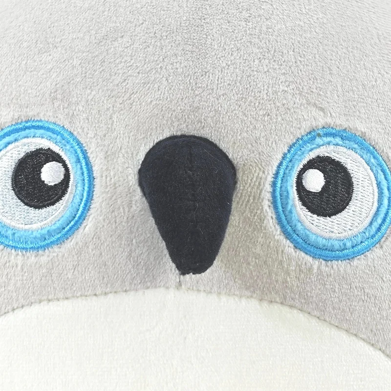 Unisex Plush Owl Pillow for Dogs PP Cotton Filled for Ages 0 to 24 Months Durable Stuffed Animal Toy