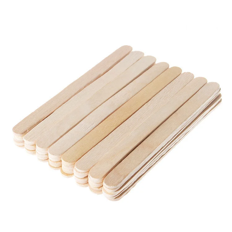 High Quality  Wooden Spatula Medical Waxing Stick Tongue Depressor