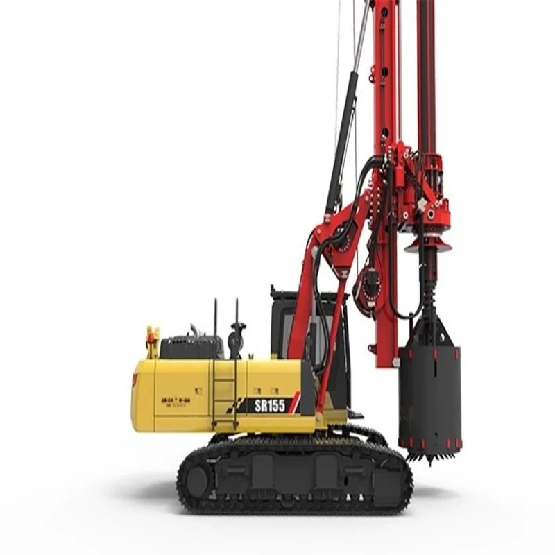 Multi-functional  150KN Hydraulic Drilling Machine SR155C  Rotary Drilling Rig  for Sale