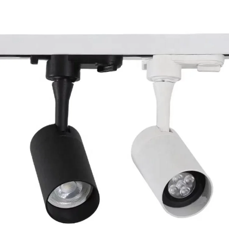 Asian style surface mounted ceiling gu5.3 lamp holder COB led spot track light  fixture gu10 fixture mr16 housing