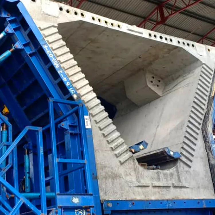 Full span Precast Concrete Segmental box girder Steel Formwork for Bridge Construction Projects steel formwork