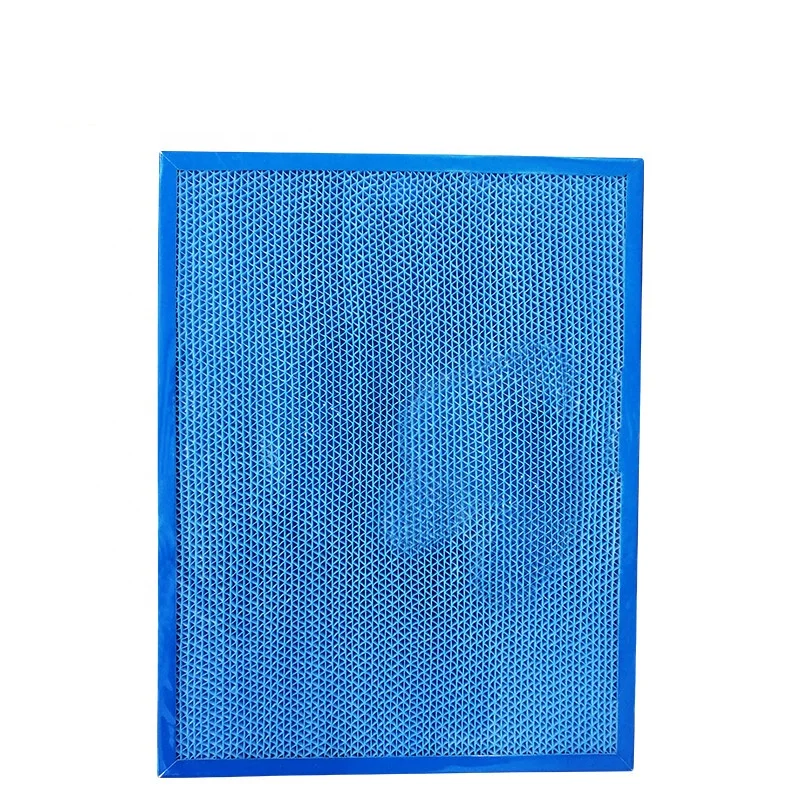 Supply Air Filter Photocatalyst PP Corrugated Air Filter Fan Blue Cold Catalyst Air Cleaner Mesh From Chinese Factory