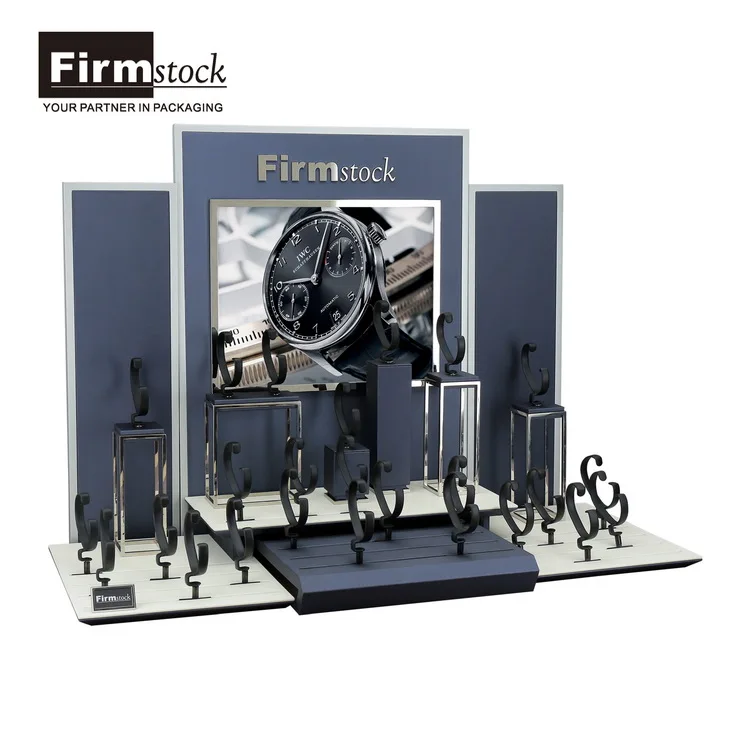 Full Smart Wrist Watches Case Holder Storage Box Counter Stand Watch Display