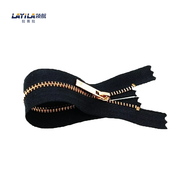 High Quality Metal Bass Metal Zipper Factory Price