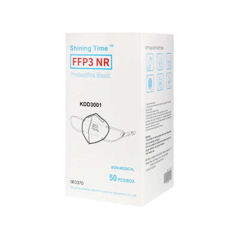 
German warehouse stock Disposable Non Woven 5 Ply Disposable Face Mask FFP3 Elastic Earloop Mouth Face Masks 