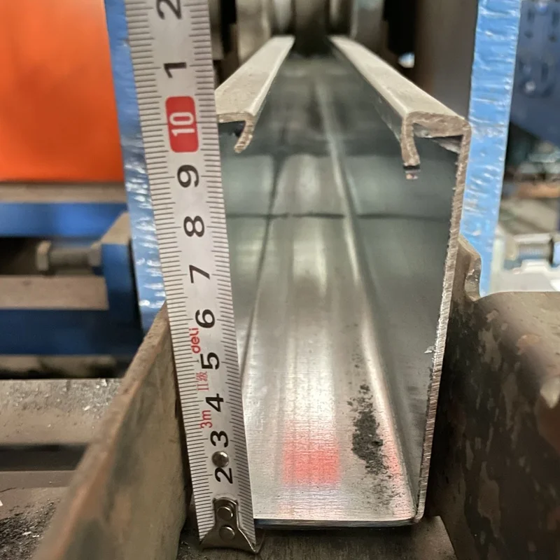 Roller Shutter Assembly Rolling  Door Side Track Galvanized Guide Rail For Rolling Gate