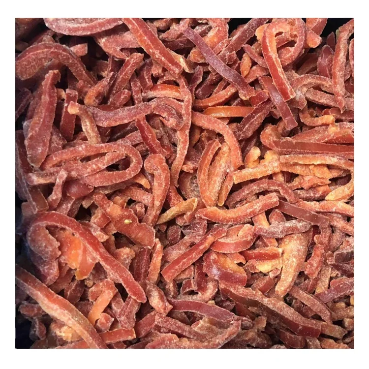 manufacturer custom Guangye Premium Vegetables China IQF frozen red sweet bell pepper strips