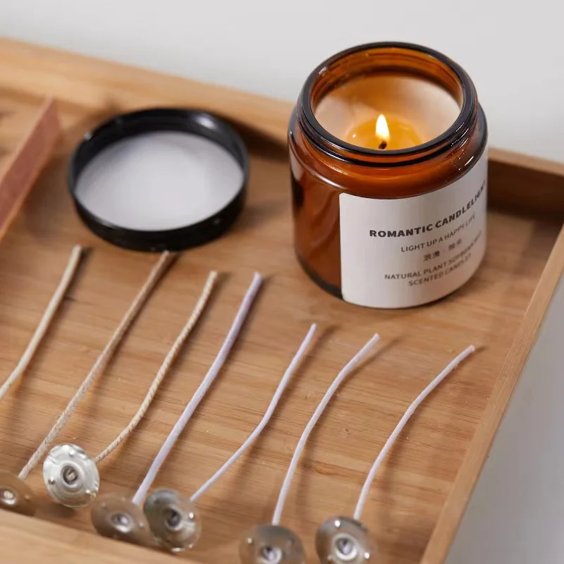 Natural Cotton Candle Wicks For soy wax scented Candle Making wick 100% Pure Cotton Wicks