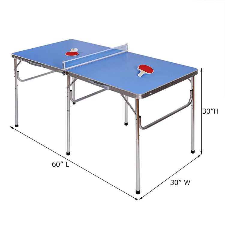 Waterproof Folding Tournament Pingpong Table Outdoor Table Tennis Table