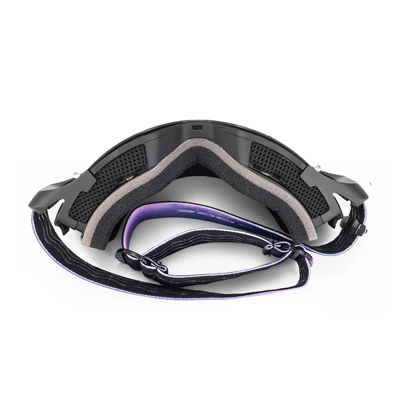 Sports Eyewear with Cylindrical Magnetic Lens for snowboard snowmobile motorcycle custom logo