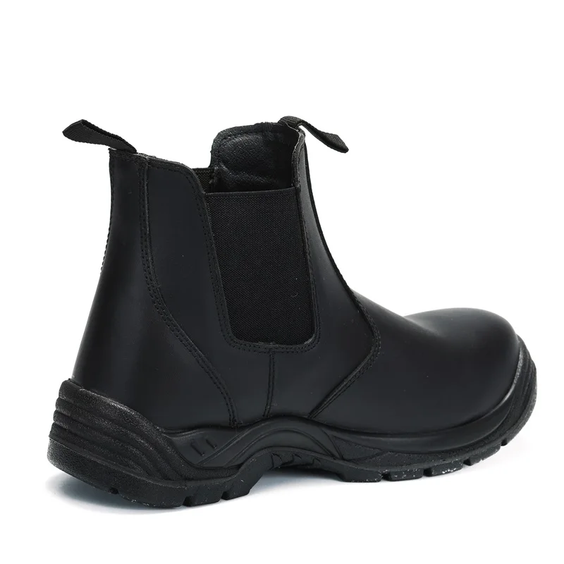 Manufacturer of  Hot selling SRC australian standard no lace work boots steel toecap industrial safety boots RS8569