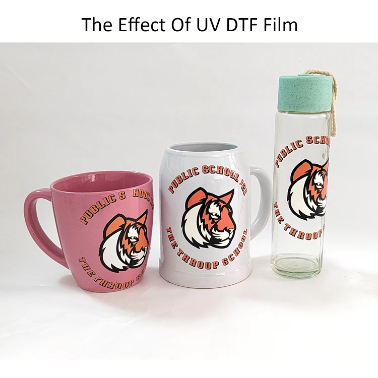 Angelacrox Popular New Manufacture High Quality New Cold UV DTF Cool Transfer AB PET Film