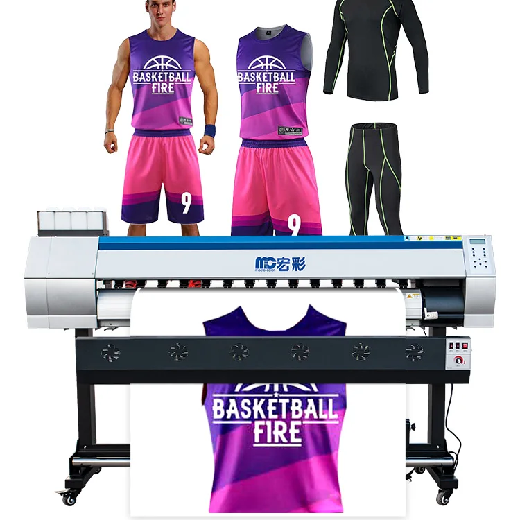 Manufacture Roll to Roll Textile Dye Sublimation Heat Transfer Inkjet Printer for Sublimation Paper Heat Transfer Printing