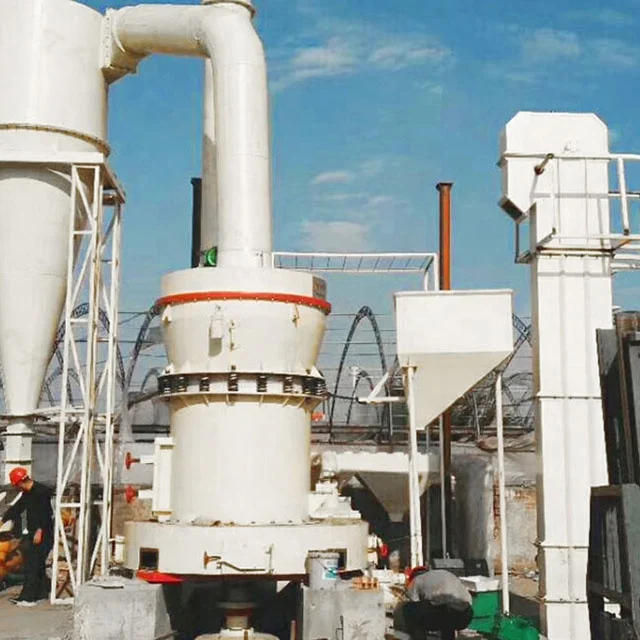 High pressure raymond grinding mill efficient hot sale gypsum limestone caco3 powder making machine grinding mill