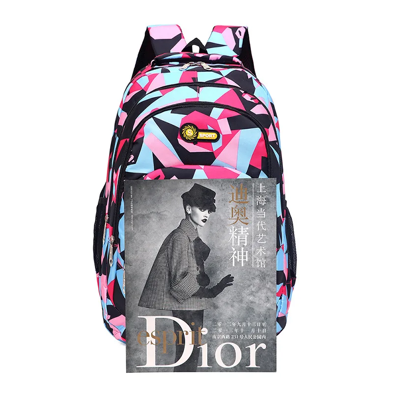 2023 stylish branded unique school bags durable different models backpack school bags for high school girls