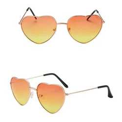 Vintage Metal Heart Sunglasses Women Sunglasses Heart Glasses