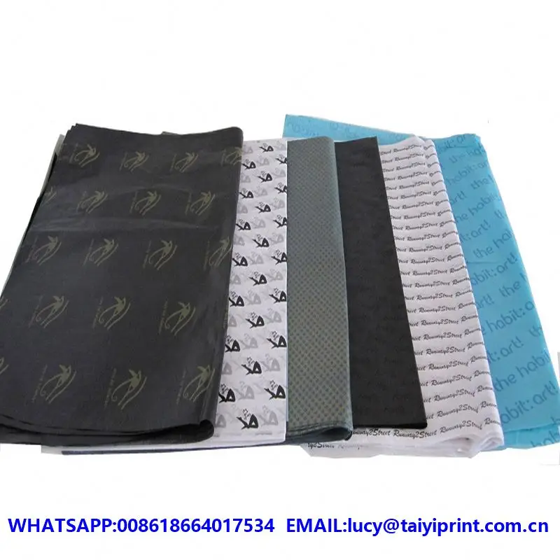 
Custom design logo printed food wrapping tissue paper 