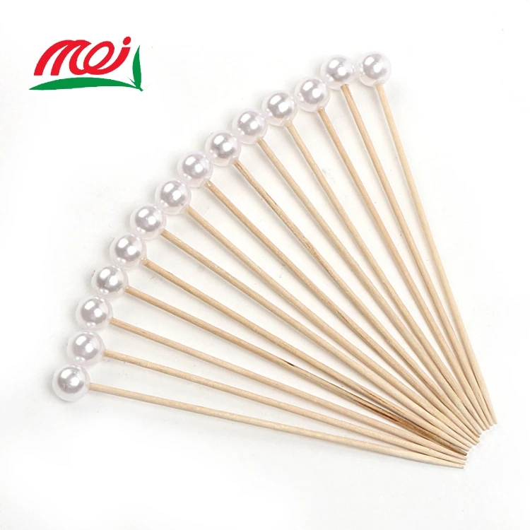 Factory Direct Disposable Small Bbq Bamboo Sticks With Ball