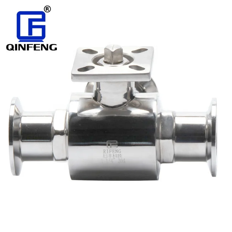 Custom Logo DN15 316L 3Way High Platform Sanitary Pressure Control Three-Way Three Way Stainless Steel Valves 3 Way Ball Valve