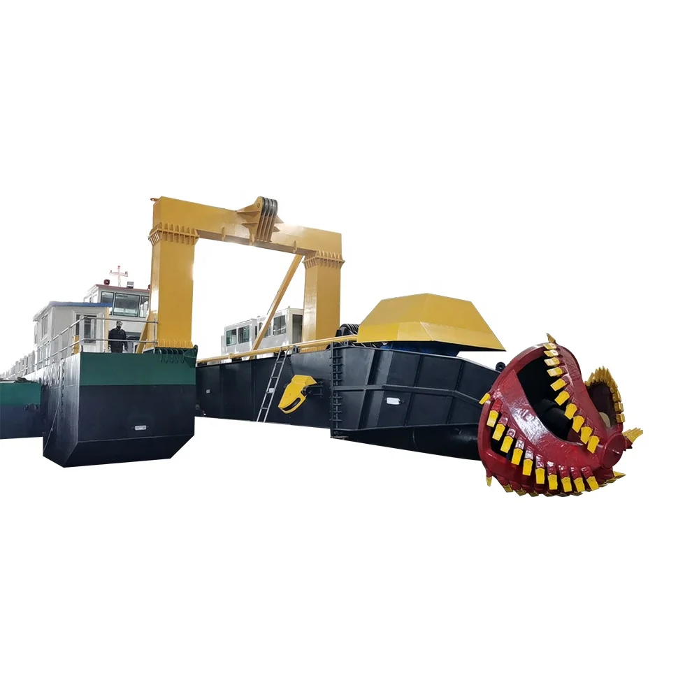 20' YLCSD-500 Clear Water Flow 3500m3/h Cutter Suction Sand Dredger for Sale in India