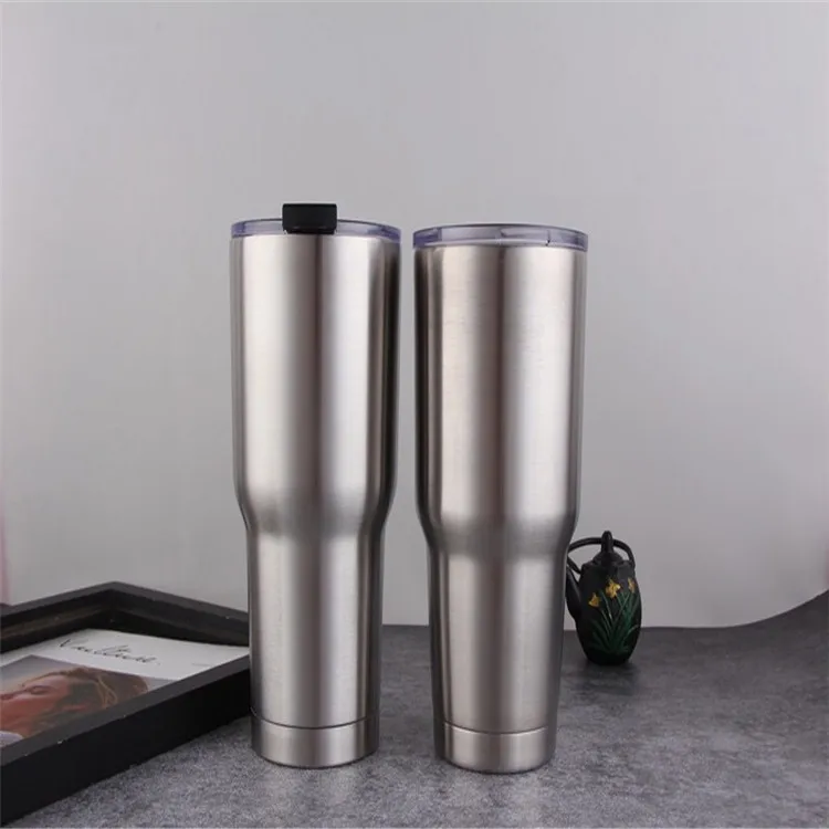 Summer Hot Sale  Customized SUS304 Stainless Steel Double Wall  Ice Bully Large Capacity Cover Cup 30oz