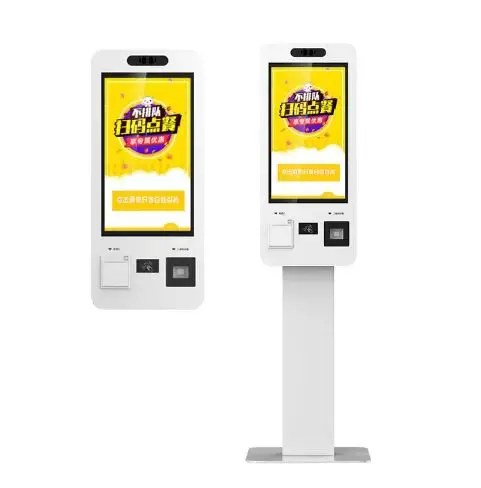 21 '24' 27 '32' емкостный сенсорный экран Android киоск самообслуживания для наружного ресторана быстрого питания платежные киоски