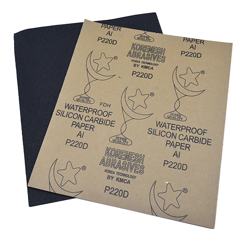 Silicon carbide 9*11inch sanding paper water proof sand paper abrasive paper 230*280mm