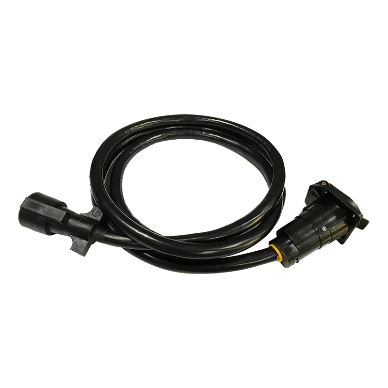 Dongguan Guangying 6 Foot 7 Way Trailer Cord Wire Harness Light Plug Connector Molded RV Cable
