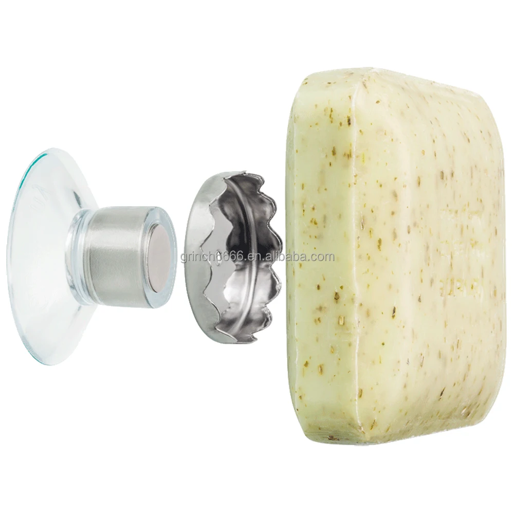 bar Soap Holder Magnet Bathroom Self Draining