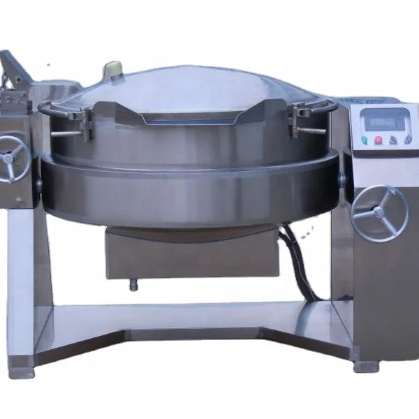 80l 200l 500l gas  or electric heated porriage soup corn boiling machine