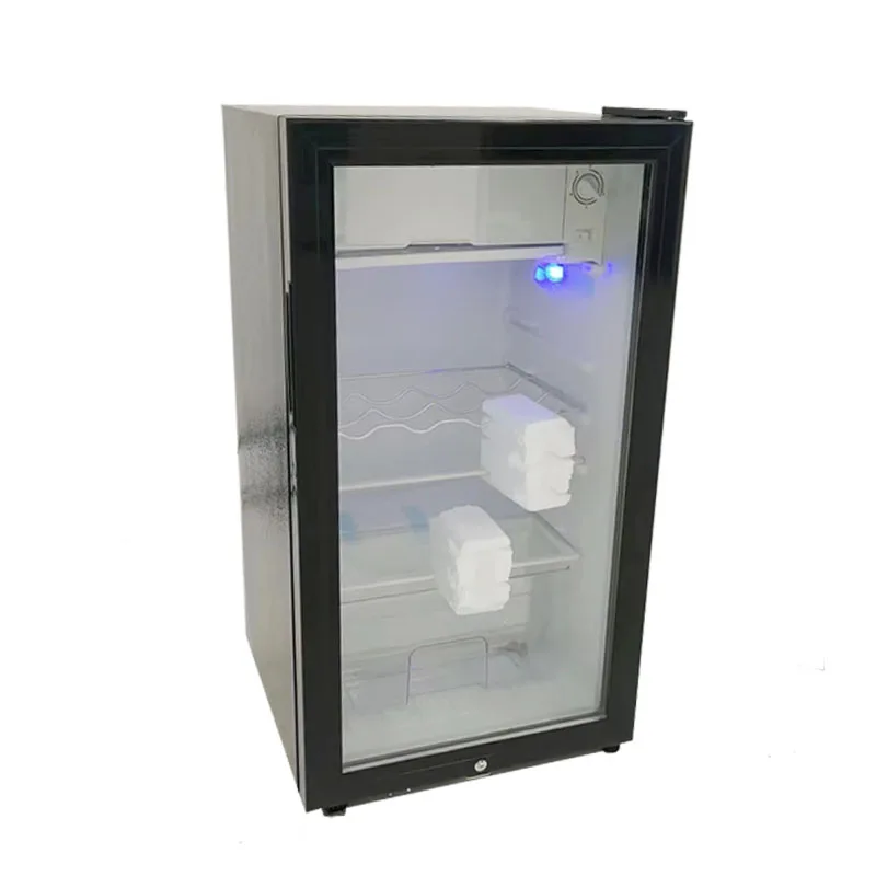 Upright Showcase Display Freezer Undercounter Mini Bar Drink Fridge Freestanding Beverage Cooler Refrigerator Mini Drink Cabinet