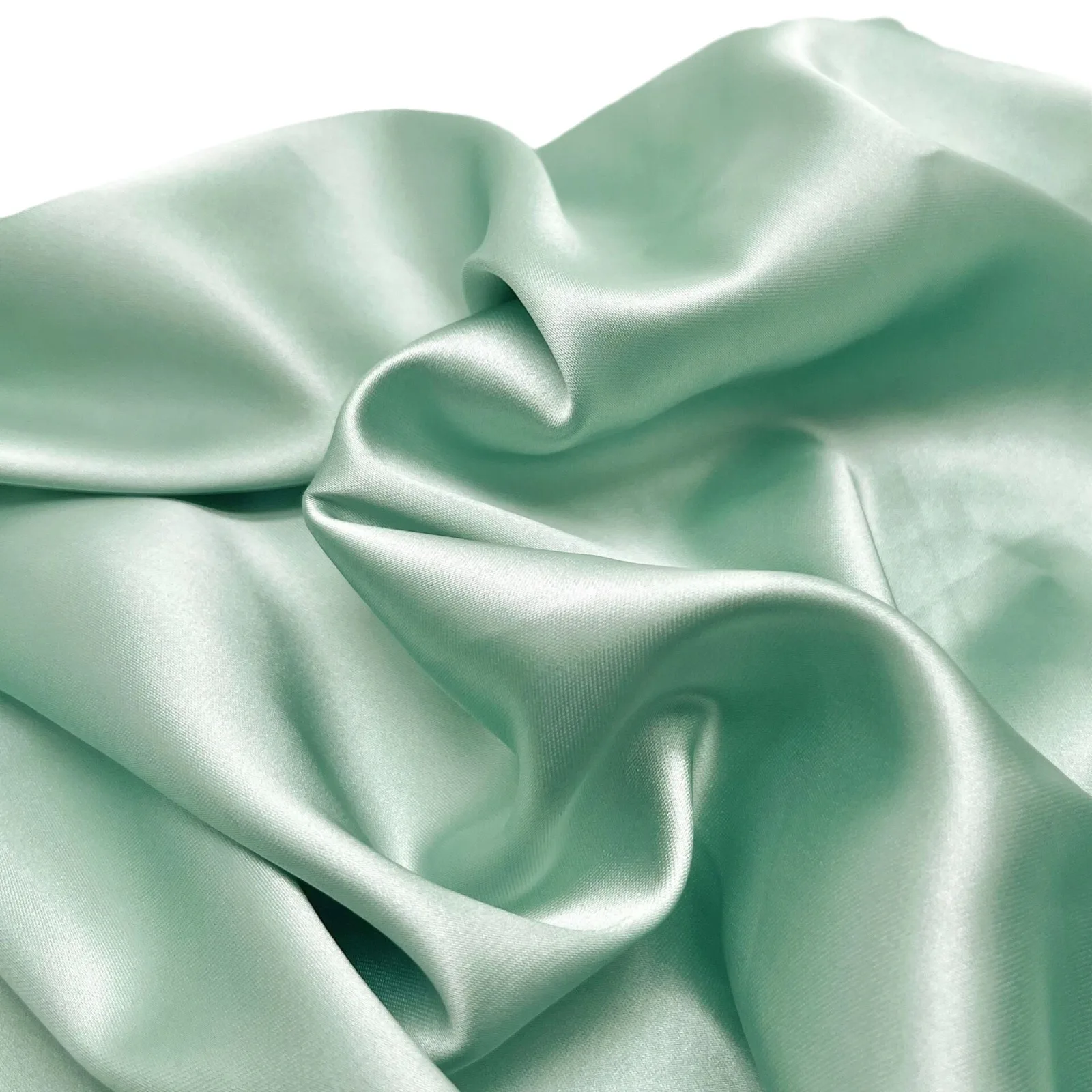 Wholesale shiny polyester 50D 75D duchess silk satin fabric stretch satin fabric for wedding dress