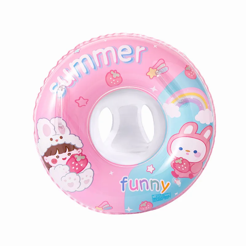 Wholesale Inflatable Water Park Swim Pool Equipment Inflatable Tyre Swim Ring Baby Kids Toddler Underwater Swimming for sale