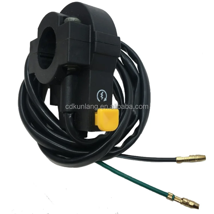 22 мм мотоциклетный рукоятка управления дроссельной заслонкой для мотоцикла 49cc 66cc 80cc моторный велосипедный универсальный переключатель на руль