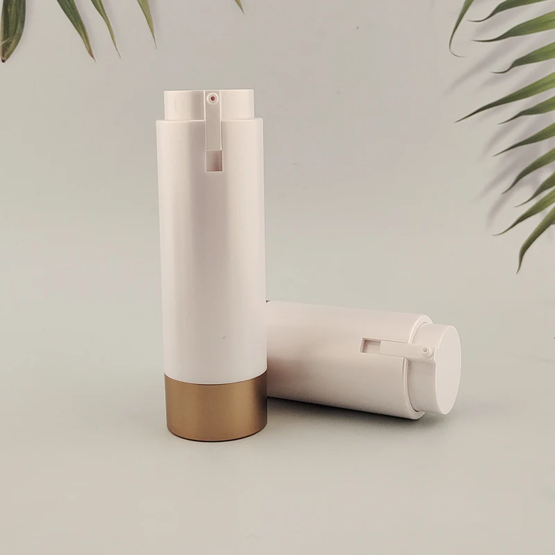 New Arrival Cosmetic Refillable Packaging Twist Up Airless Bottle 30ml with Refill Edit Can Be Assembled By Users