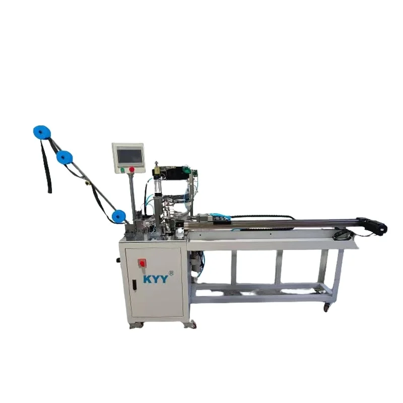 KYY Auto Mounting Slider Cutting Machinery Zipper Making Machinery Nylon Zipper Making Machine