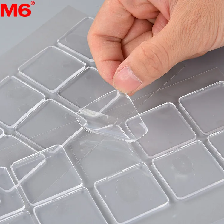 Die-Cutting Transparent Nano Washable Tape 3M Double Sided Nano Adhesive Tape Sticky Dots For Photos