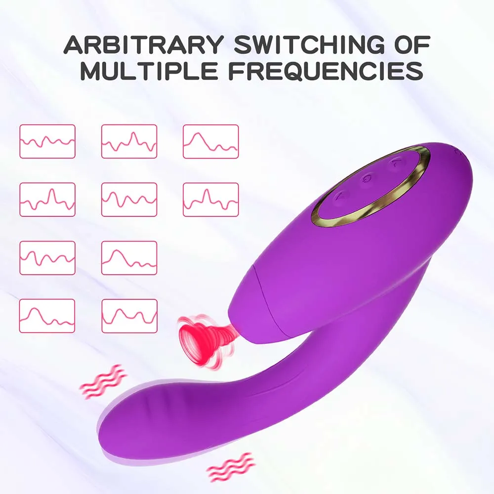 YouQDOLL New Arrival USB Rechargeable Sex Toys G Spot Sucking Vibrator Sex Toys For Women Vagina