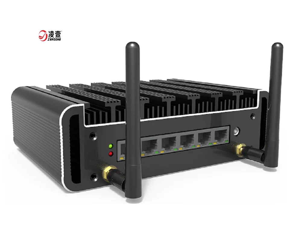 6LAN брандмауэр мини-ПК с поддержкой In-tel 7-й/6-й Pen-tium/Ce-leron/I3/I5/I7 CPU 4K LPDDR4, сетевая безопасность, промышленный ПК