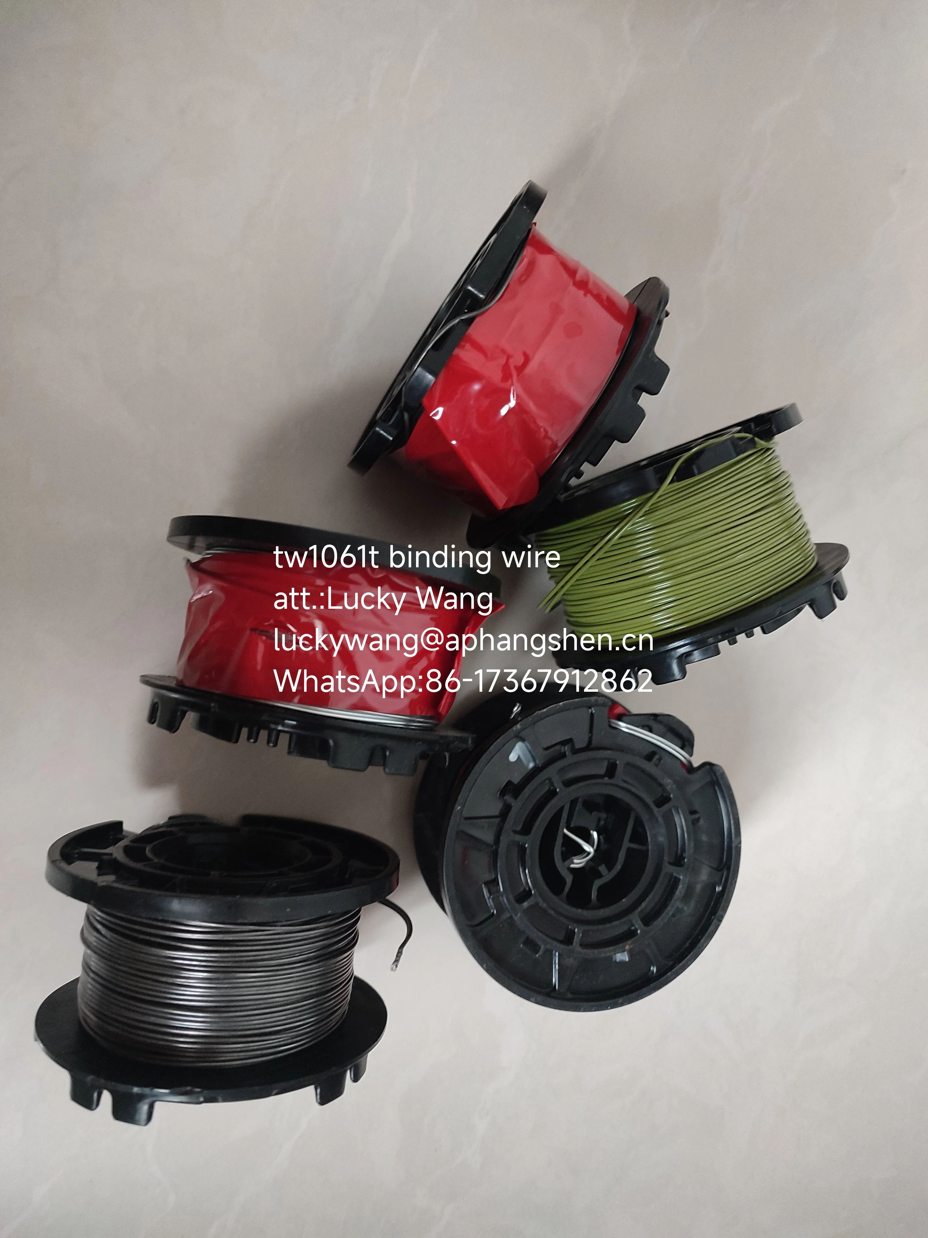 polyester coated wire for rebar tying machine