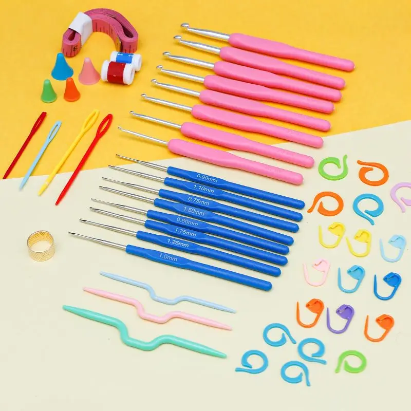 Customize portable needle set kit for crochet work knitting work