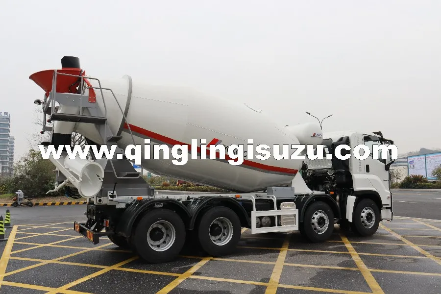 ISUZU China & KYOKUTO Diesel Concrete Mixer 12 Cubic GIGA VC66 8x4 Euro6 High Performance Model For Construction 2024