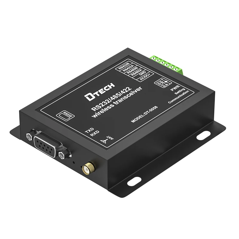 Dtech Wifi Serial Server Lopa Spread Spectrum Modulation Technology RS232 RS485 RS422 Wireless Data Transmission Transceiver