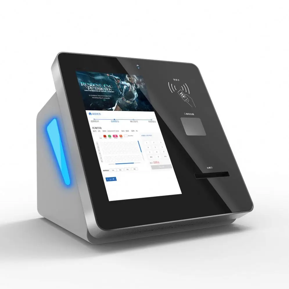 OEM смарт-оплата сенсорный экран 15 6 дюймов rfid Книжный киоск мини-отель самостоятельной регистрации и отъезда с печатью билетов