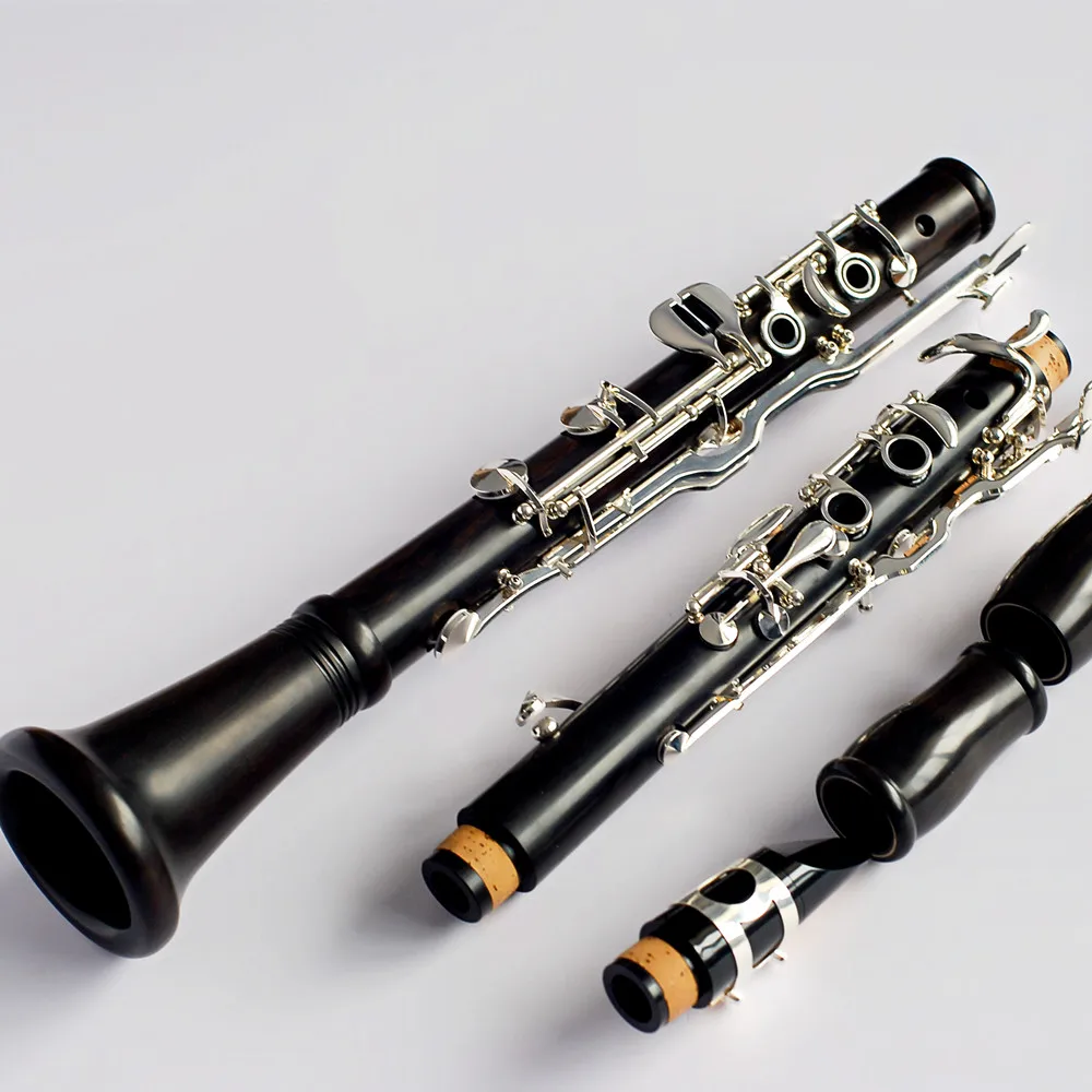 various fast delivery Bb A C G bass Clarinet low E low C ABS bakelite ebony rosewood clarinet instrument